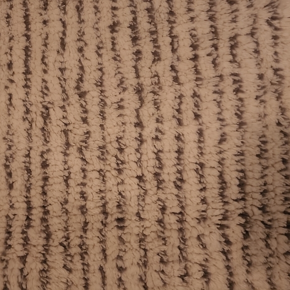 West Elm Grey Striped Bath Mats - Picture 2 of 6